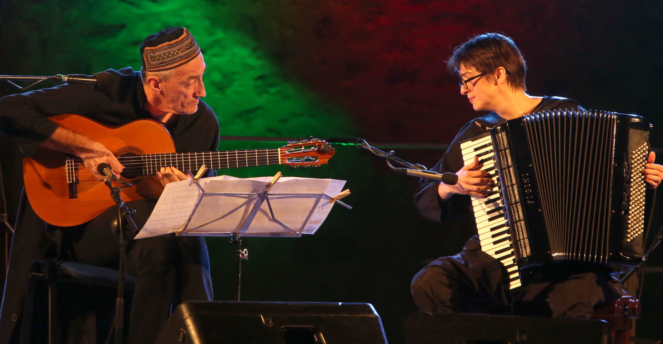 Miroslav Tadić, gitara & Merima Ključo, harmonika