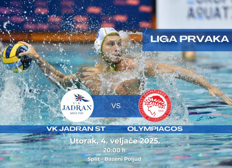 VK Jadran Split - Olympiacos SFP