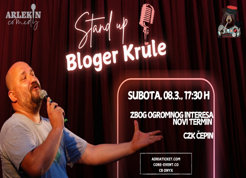 STAND UP "BLOGER KRULE" @ Čepin