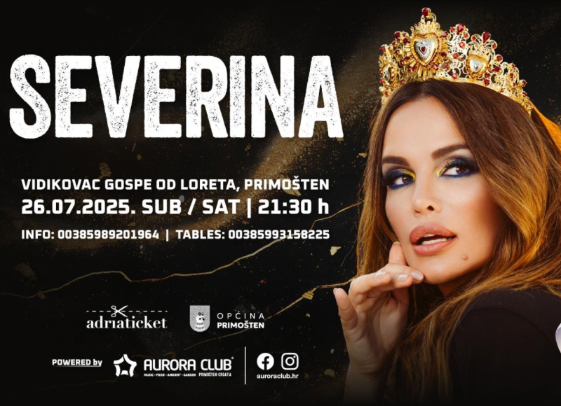 SEVERINA @ PRIMOŠTEN