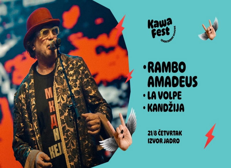 KAWA FEST SOLIN 2025 - DAY 1 - Rambo Amadeus/ La Volpe/ Kandžija