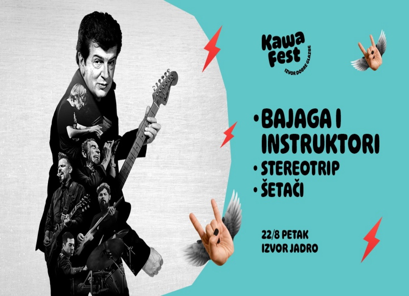 KAWA FEST SOLIN 2025 - DAY 2 - Bajaga i Instruktori / Stereotrip / Šetači