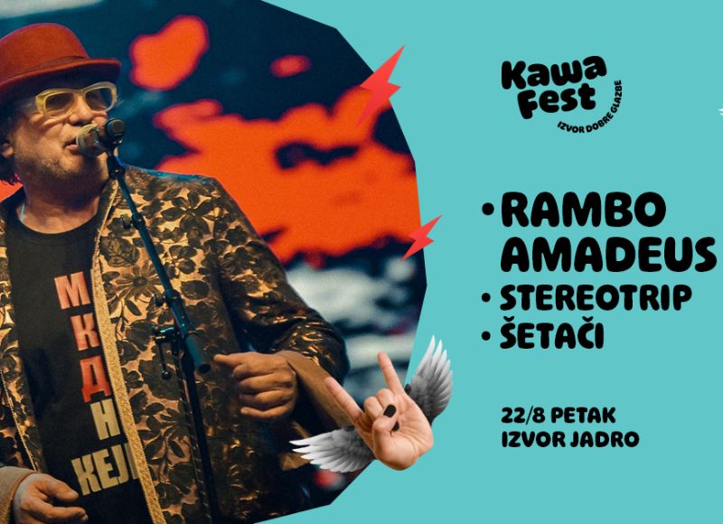 KAWA FEST SOLIN 2025 - DAY 2 - Rambo Amadeus / Stereotrip / Šetači