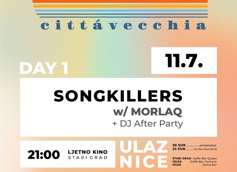 Songkillers w/ Morlaq + DJ After Party