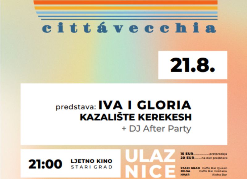 Kerekesh Teatar: Predstava "Iva i Gloria"