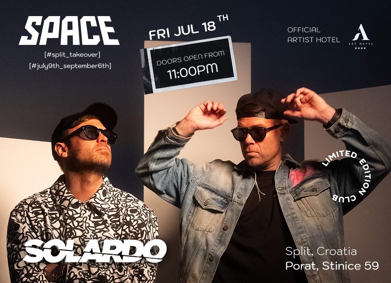 SPACE takeover presents: SOLARDO @PORAT