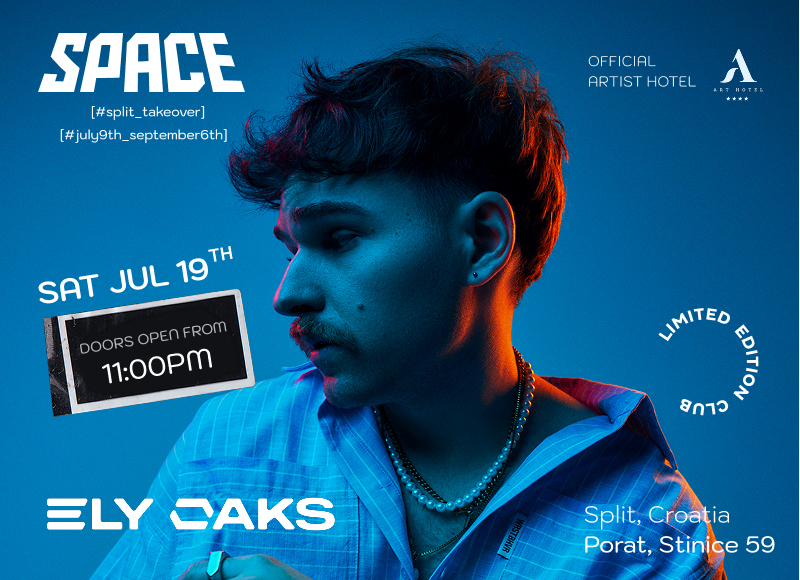 SPACE takeover presents: ELY OAKS @ PORAT