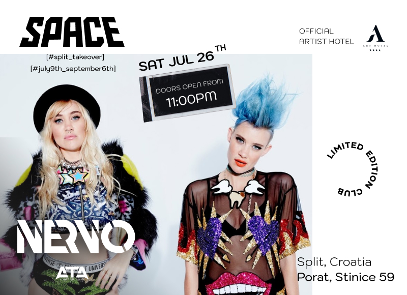 SPACE takeover presents: NERVO @ PORAT