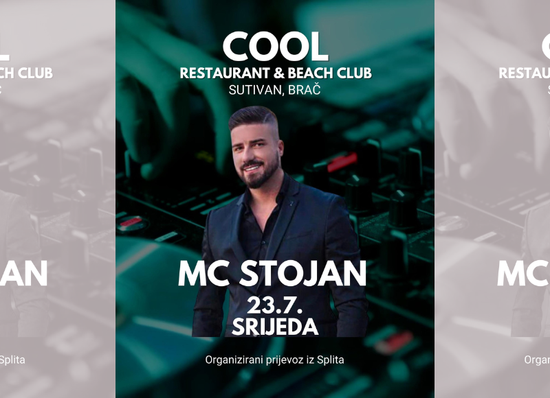 MC Stojan @ Cool restaurant & beach club