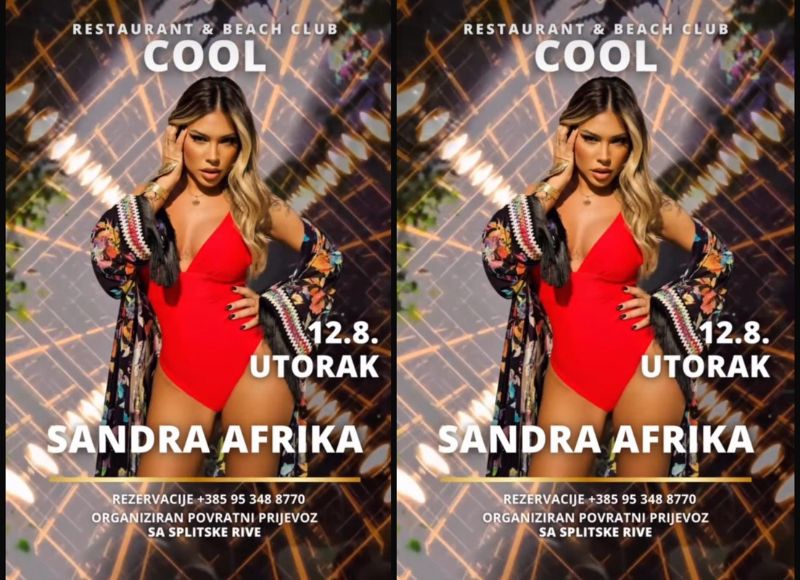 Sandra Afrika @ Cool restaurant & beach club