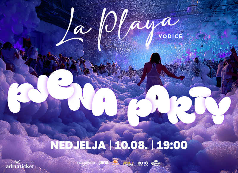 Pjena Party @ La Playa, Vodice