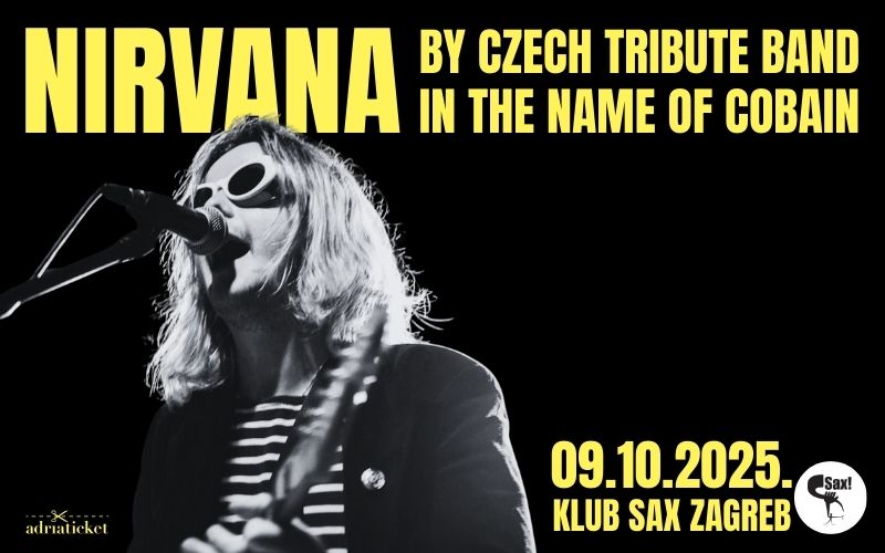 NIRVANA TRIBUTE BAND - IN THE NAME OF COBAIN @ SAX!