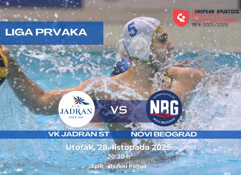 VK Jadran - VK Novi Beograd