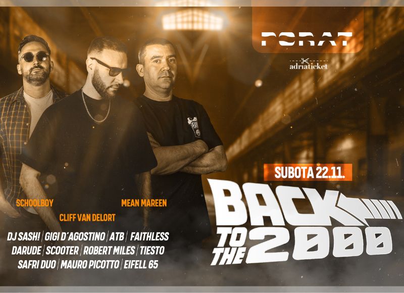 BACK TO THE 2000s - TECHNO PARTY @ PORAT