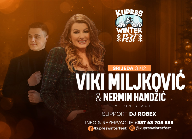 Viki Miljković & Nermin Handžić (Kupres Winter Fest 2025)