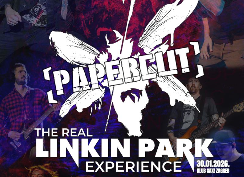 LINKIN PARK TRIBUTE - PAPERCUT @ SAX! ZAGREB