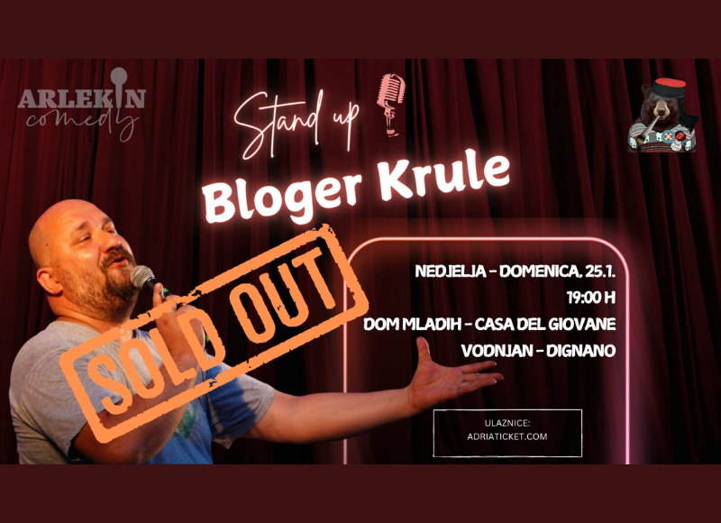 STAND UP "BLOGER KRULE" @ Vodnjan