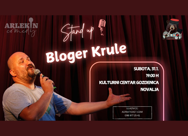 STAND UP "BLOGER KRULE" @ Novalja