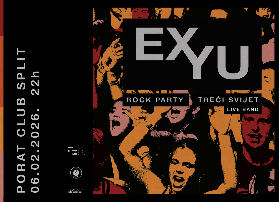 EX-YU ROCK PARTY BY TREĆI SVIJET BAND @ PORAT 