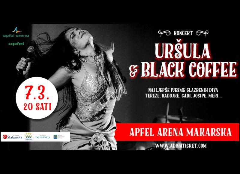 Uršula & Black Coffee – koncert @ Apfel Arena