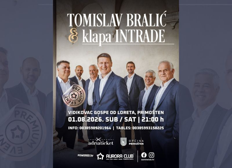 Tomislav Bralić i Klapa Intrade @ PRIMOŠTEN