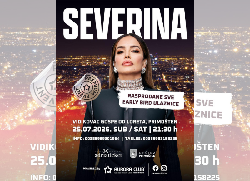 SEVERINA @ PRIMOŠTEN