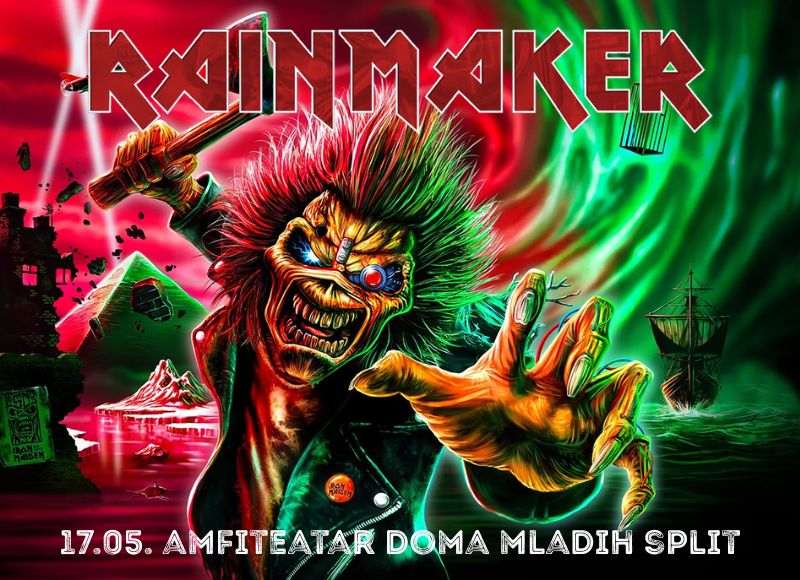 RAINMAKER - IRON MAIDEN TRIBUTE BAND @ AMFITEATAR DOMA MLADIH SPLIT