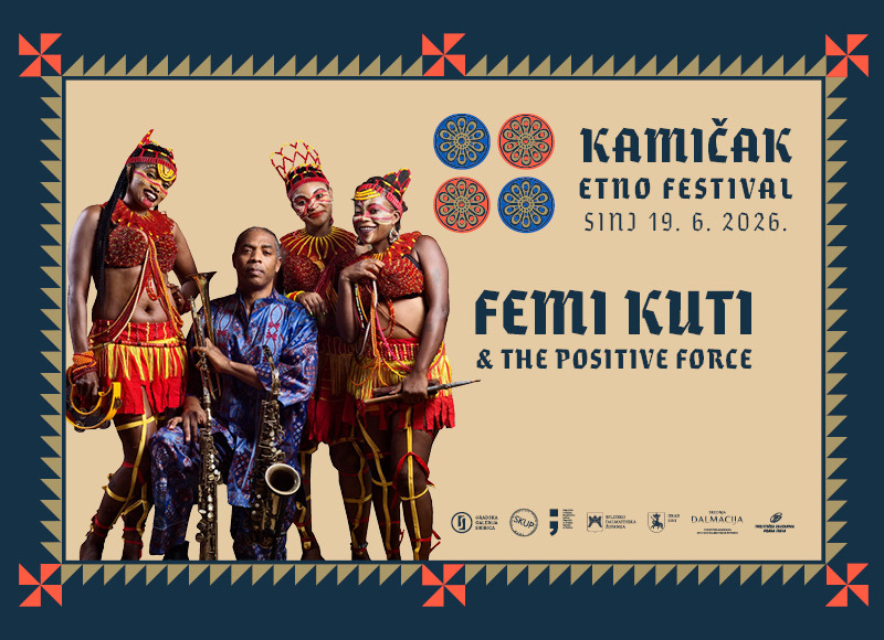 Kamičak etno festival: Femi Kuti & The Positive Force