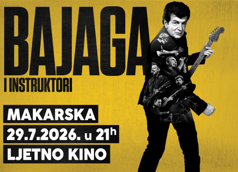 Bajaga @ Ljetno kino Makarska