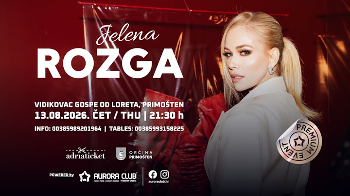 JELENA ROZGA @ PRIMOŠTEN