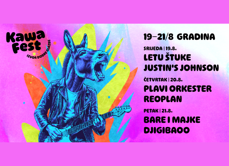 KAWA FEST SOLIN 2026 - FESTIVALSKA ULAZNICA