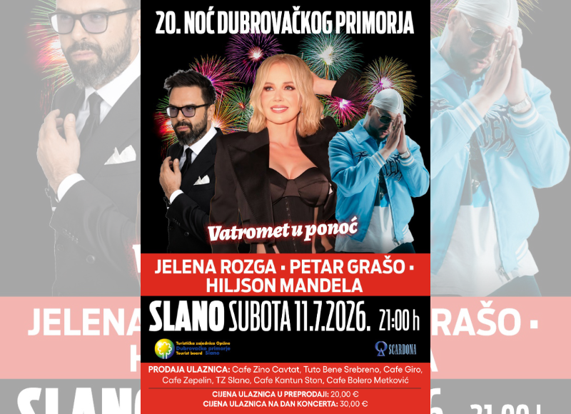 20. Noć Dubrovačkog primorja