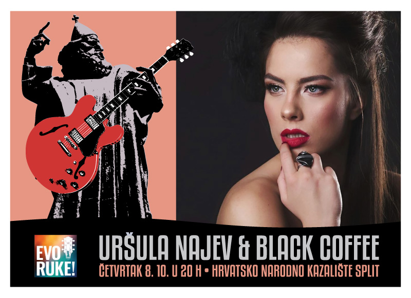 Uršula Najev i Black Coffee @ HNK Split 