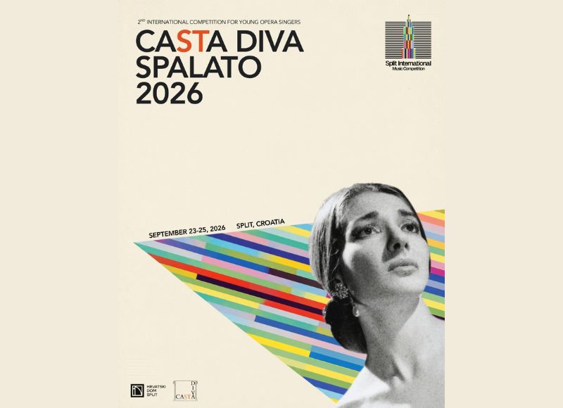 Casta Diva Spalato 2026 – 2nd International Competition for Young Opera Singers
