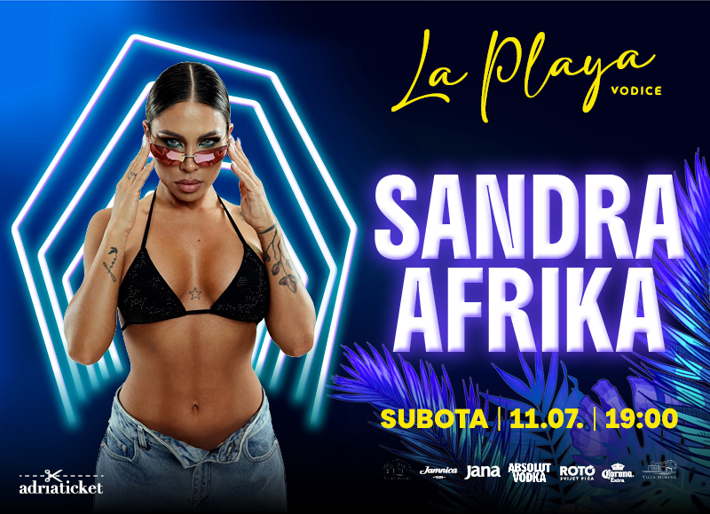 SANDRA AFRIKA @ La Playa, Vodice