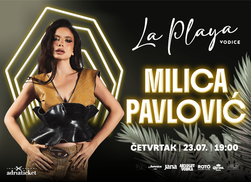 MILICA PAVLOVIĆ @ La Playa, Vodice	