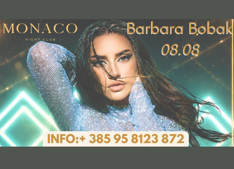 BARBARA BOBAK @ Monaco Night Club Trogir