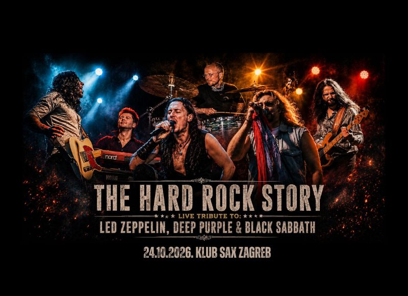 THE HARD ROCK STORY @ KLUB SAX! ZAGREB