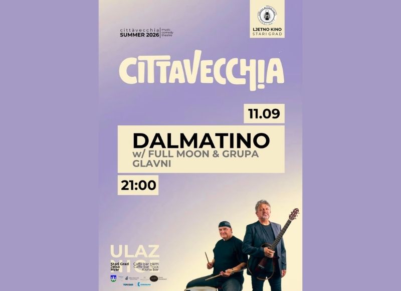 Cittavecchia 2026: Dalmatino 