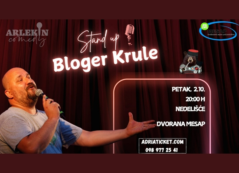 STAND UP BLOGER KRULE @ Nedelišće