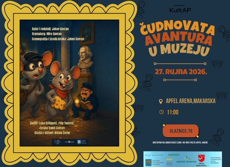 ČUDNOVATA AVANTURA U MUZEJU  @ Apfel Arena