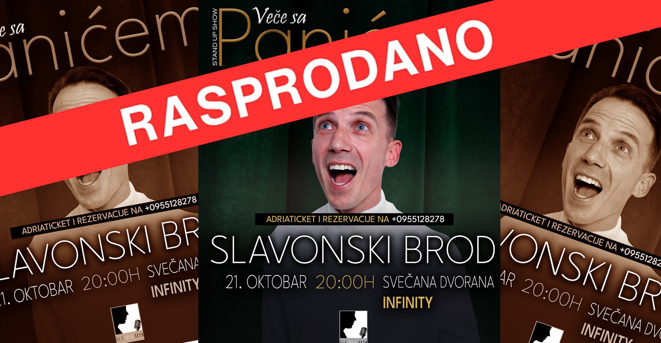 RASPRODANO ! Veče s Ivanom Panićem @ Slavonski Brod
