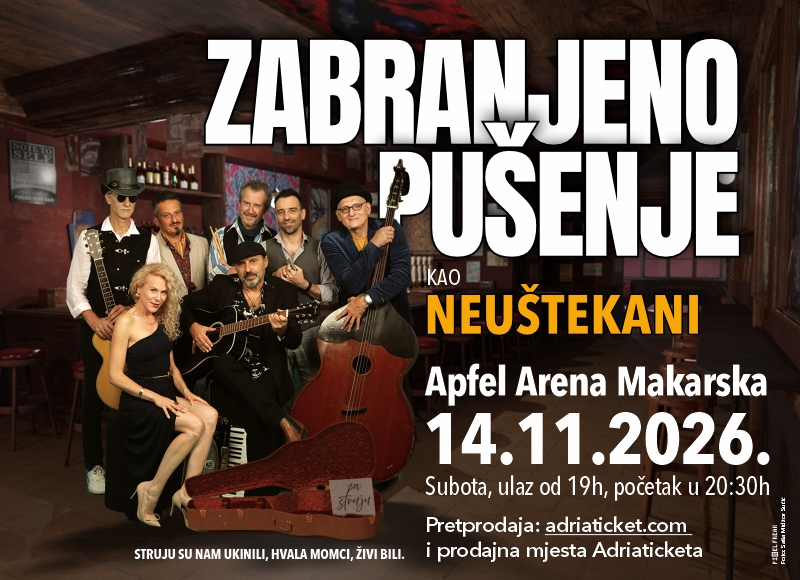 Zabranjeno pušenje kao Neuštekani @ Apfel Arena