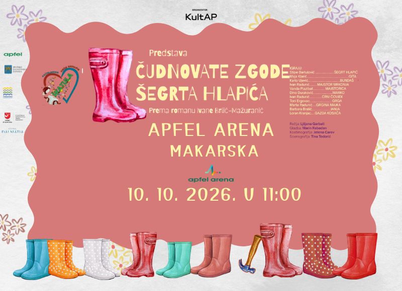 Čudnovate zgode šegrta Hlapića @ Apfel Arena